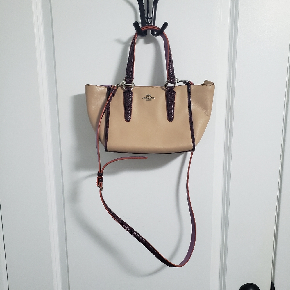 COACH Crosby Carryall Shoulder Bag Purse